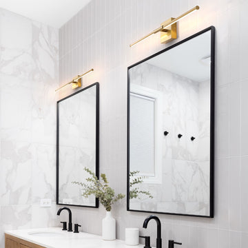 Makena Modern Minimalist Dimmable Integrated LED Metal Wall Sconce